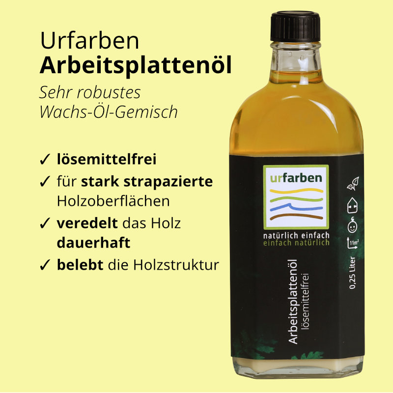 Urfarben Arbeitsplatten Pflege Set 